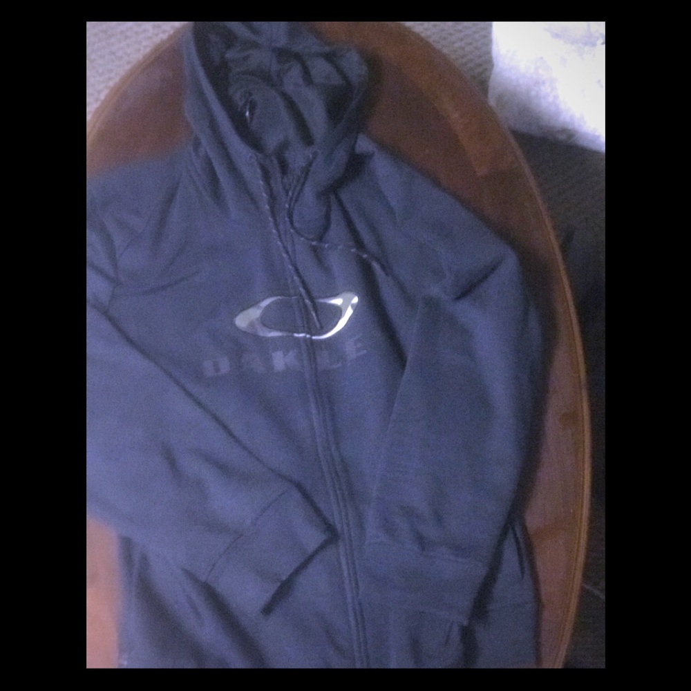 Oakley zip up hoddie